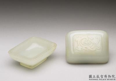 图片[2]-Jade rectangular box, Qing dynasty (1644-1911)-China Archive